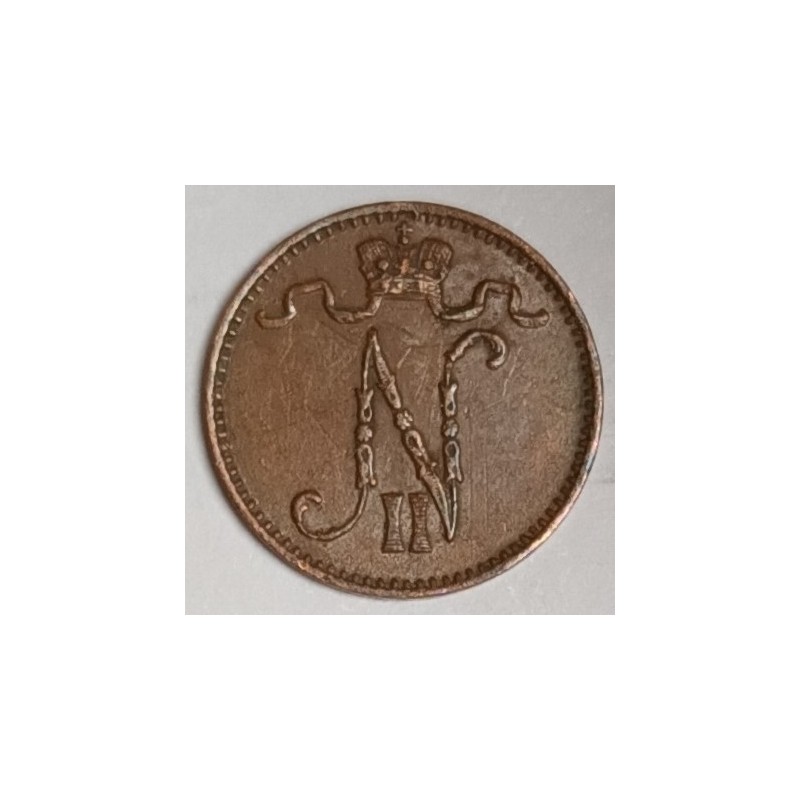 FINNLAND - KM 13 - 1 PENNI 1909 - NICOLAS II (1894-1917)