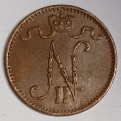 FINLANDE - KM 13 - 1 PENNI 1911 - NICOLAS II (1894-1917)