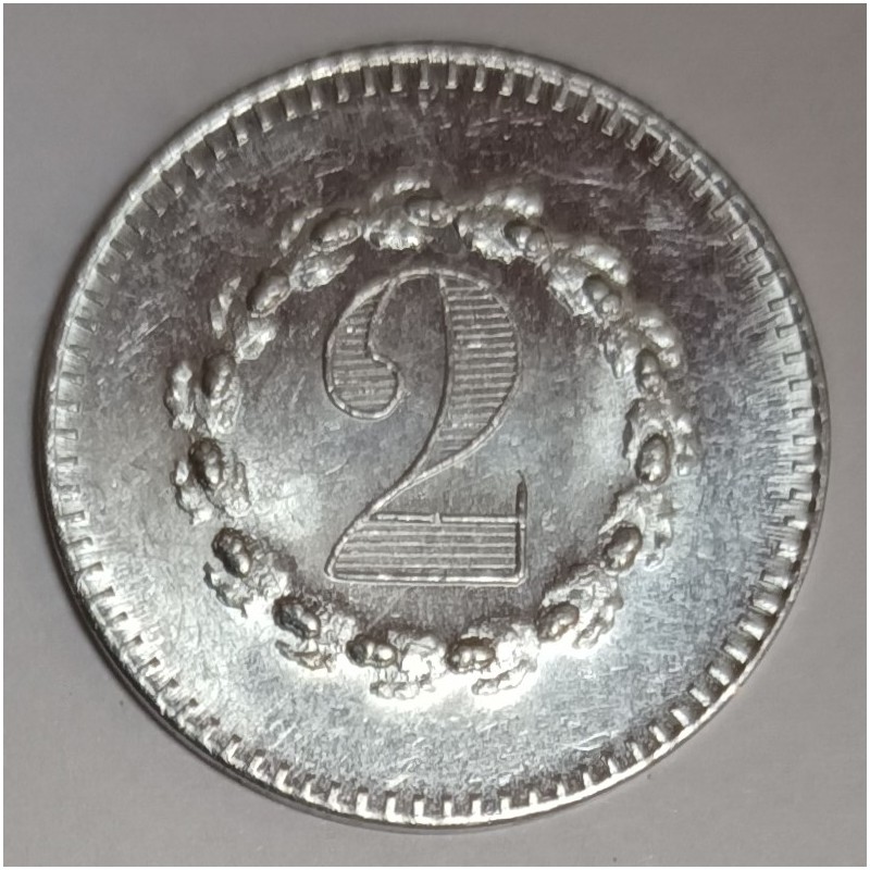 GAME TOKEN - 2 FRANCS