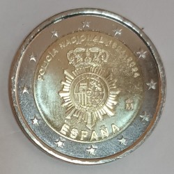 ESPAGNE - 2 EURO 2024 - 200 ANS DE LA POLICE NATIONALE