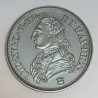 Advertising Token - CAFES LEGAL - REPRODUCTION - ECU OF 6 POUNDS FROM 1789 - LOUIS XVI - PLASTIC