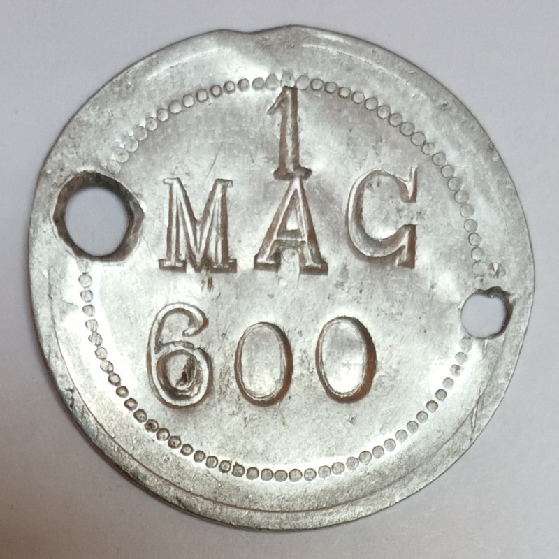 PRESENCE TOKEN - 80 - BAY OF SOMME - RAILWAY - CORPET LOUVET - 1 MAC 600