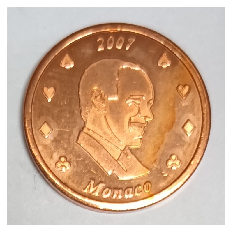 MONACO - 5 CENT 2007 - PROTOTYP