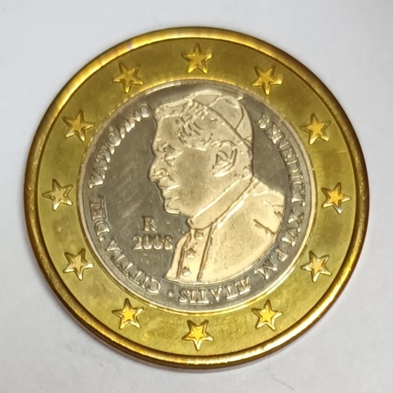 VATICAN - 1 EURO 2008 - BENEDICT XVI - PROTOTYPE