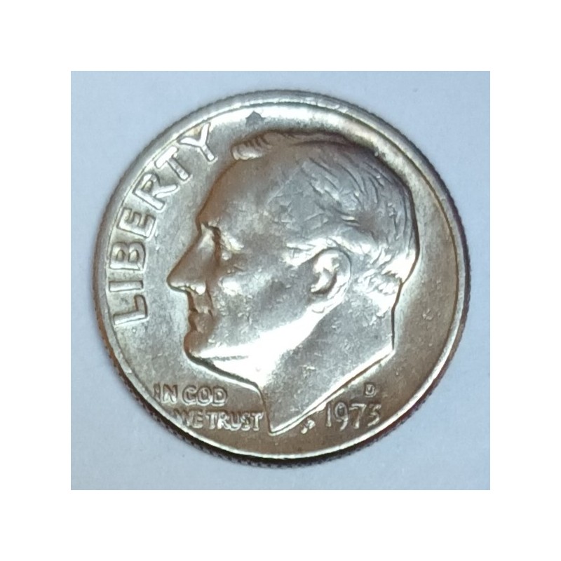 UNITED STATES - KM 195 - 1 DIME 1973 D - Denver - ROOSEVELT