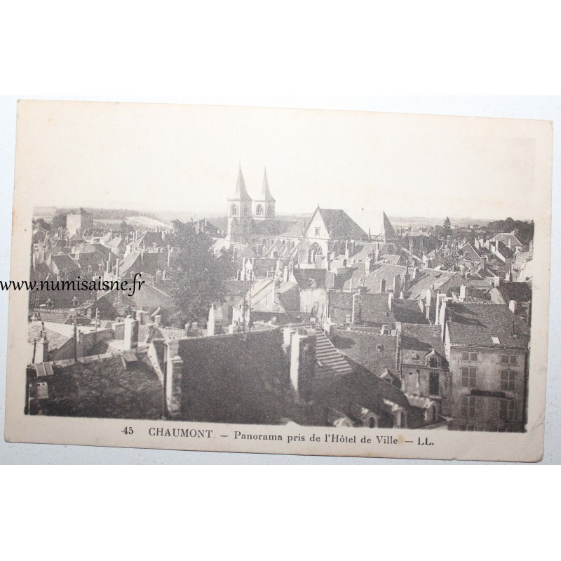 KOMITAT 52000 - CHAUMONT - PANORAMA AUS DEM RATHAUS