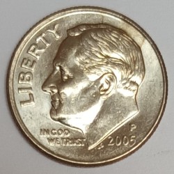 VEREINIGTE STAATEN - KM 195a - 1 DIME 2005 P - Philadelphia - FRANKLIN ROOSEVELT