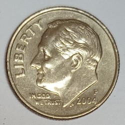 ETATS UNIS - KM 195a - 1 DIME 2004 P - Philadelphie - FRANKLIN ROOSEVELT