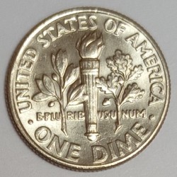 ÉTATS UNIS - KM 195 - 1 DIME 1964 D - Denver - ROOSEVELT