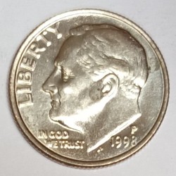 VEREINIGTE STAATEN - KM 195a - 1 DIME 1998 P - Philadelphia - FRANKLIN ROOSEVELT