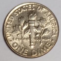 ÉTATS UNIS - KM 195a - 1 DIME 1992 D - Denver - ROOSEVELT