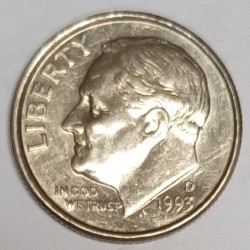 VEREINIGTE STAATEN - KM 195 - 1 DIME 1981 D - Denver - ROOSEVELT