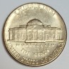 ETATS UNIS - KM A192 - 5 CENTS 1992 D - Denver - Thomas Jefferson