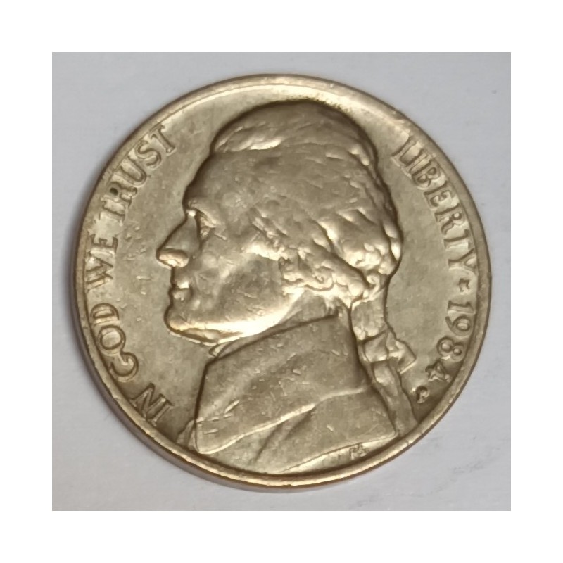 UNITED STATES - KM A192 - 5 CENTS 1984 P - Philadelphia