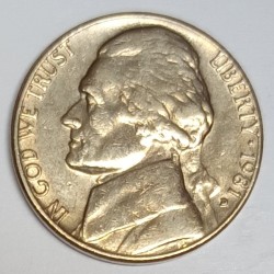 ETATS UNIS - KM A192 - 5 CENTS 1983 P - Philadélphie - THOMAS JEFFERSON