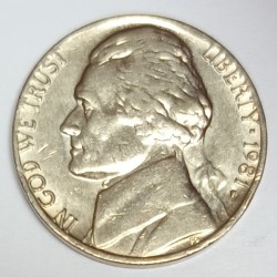 ETATS UNIS - KM A192 - 5 CENTS 1984 P - Philadélphie