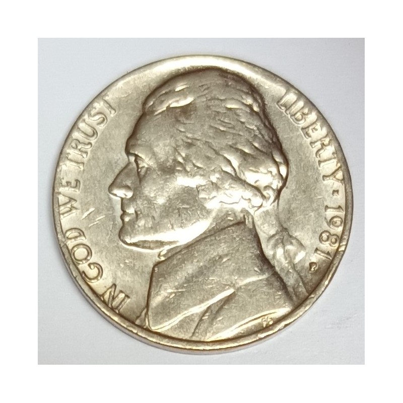 ETATS UNIS - KM A192 - 5 CENTS 1984 P - Philadélphie