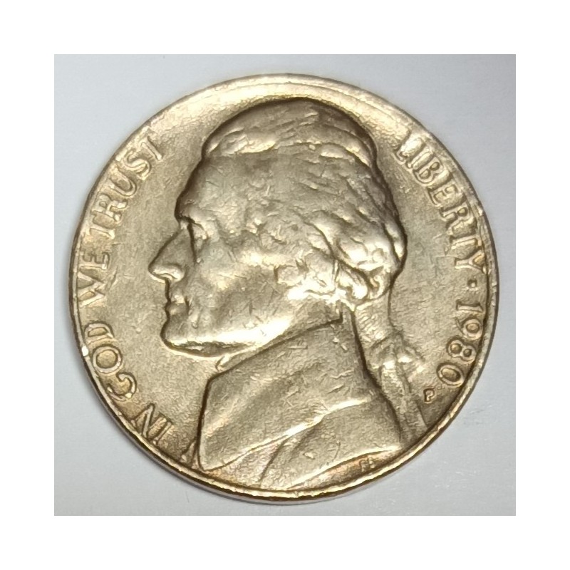 UNITED STATES - KM A192 - 5 CENTS 1984 P - Philadelphia