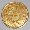 FRANCE - KM 830 - 10 FRANCS 1851 A - Paris - TYPE CÉRÈS - GOLD - 095928