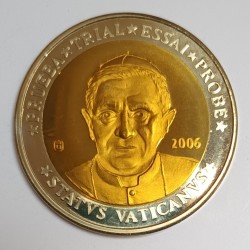 VATICAN - 10 EURO 2006 - BENOIT XVI - PROTOTYPE