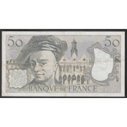 FRANCE - PICK 152 - 50 FRANCS QUENTIN DE LA TOUR - 1980 - L.20