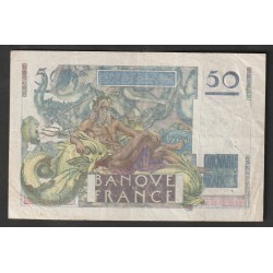 FAY 20/16 - 50 FRANCS LE VERRIER - 24/08/1950 - M.167 - PICK 127