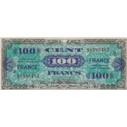 FAY VF 25/3 - 100 FRANCS VERSO FRANCE - 1945 - SERIE 3 - PICK 105s