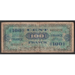 FAY VF 25/3 - 100 FRANCS VERSO FRANCE - 1945 - SERIE 3 - PICK 105s