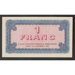 69 - LYON - CHAMBRE DE COMMERCE - 1 FRANC - 19/02/1920 AU 31/12/1923