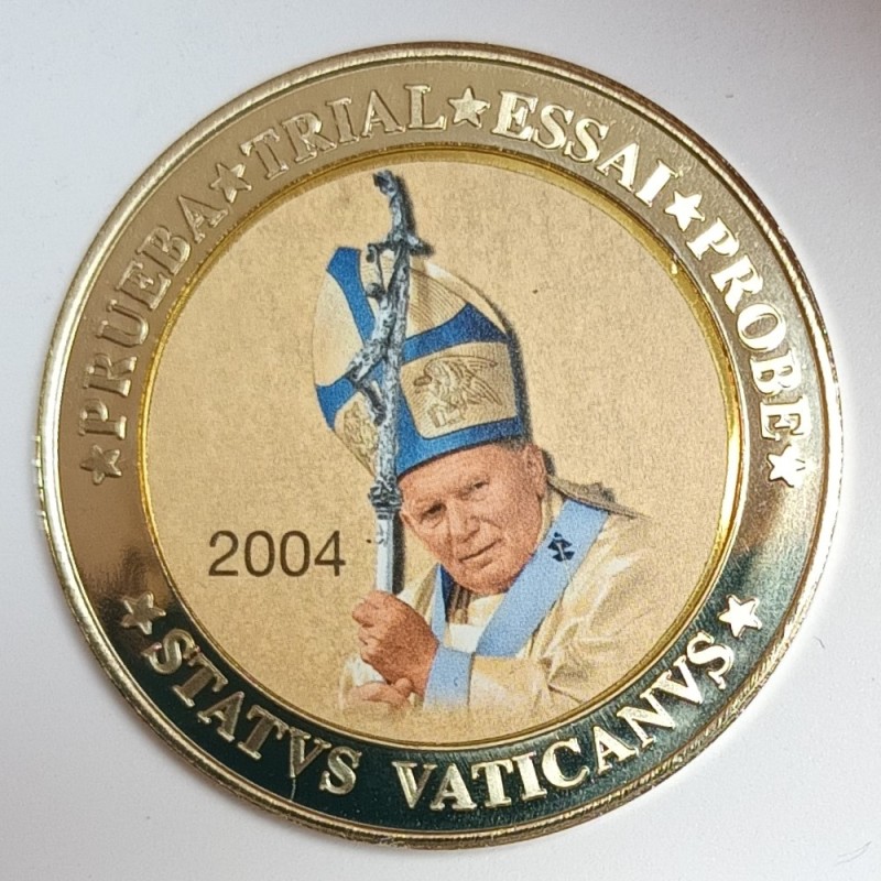 VATIKAN - 10 EURO 2004 - JOHANNES PAUL II - PROTOTYP