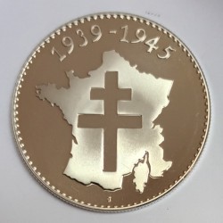 FRANKREICH - MEDAILLE - ZWEITER WELTKRIEG 1939-1945 - SIEG - 1945-2015