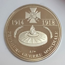 FRANCE - MÉDAILLE - PREMIERE GUERRE MONDIALE 1914-1918 - LE CENTENAIRE 1914-2014