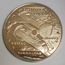 GIBRALTAR - KM 478 - 2.8 ECUS 1993 - EUROTUNNEL