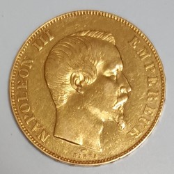 FRANKREICH - KM 785 - 50 FRANCS 1857 A - Paris - GOLD - TYPE NAPOLÉON III