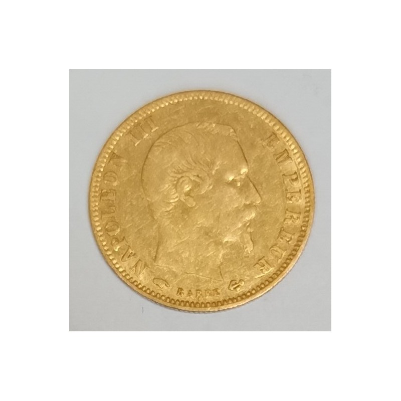 FRANCE - KM 787 - 5 FRANCS 1856 A - GOLD - NAPOLEON III