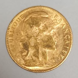 FRANKREICH - KM 846 - 10 FRANCS 1905 - GOLD