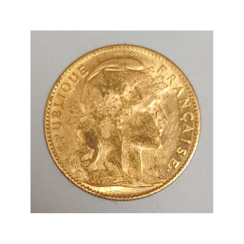 FRANCE - KM 846 - 10 FRANCS 1905 - GOLD