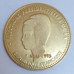 FRANCE - MÉDAILLE - PRÉSIDENT JACQUES CHIRAC - 1995 - 2007