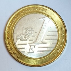 MONGOLEI - 1 EURO 2005 - PROTOTYP