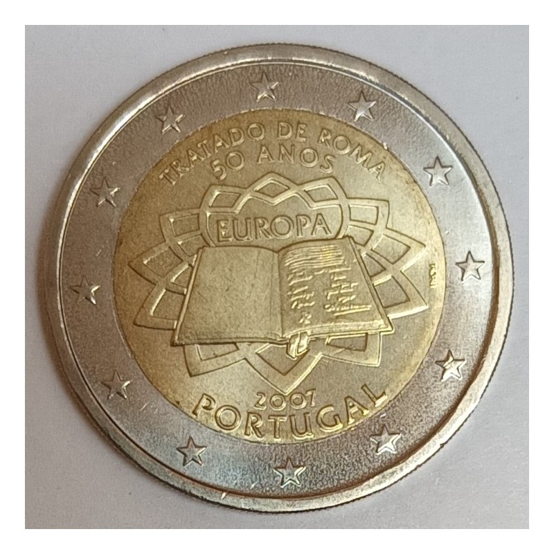 PORTUGAL - KM 771 - 2 EURO 2007 - TREATY OF ROME