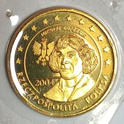 POLAND - 10 CENT 2004 -...