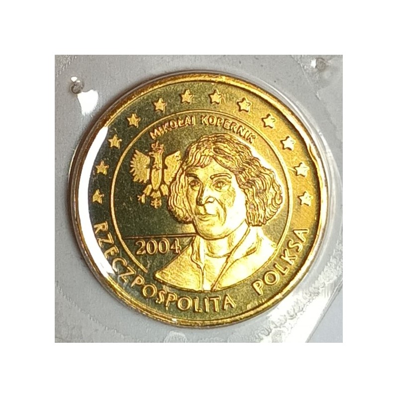 POLOGNE - 10 CENT 2004 - PROTOTYPE