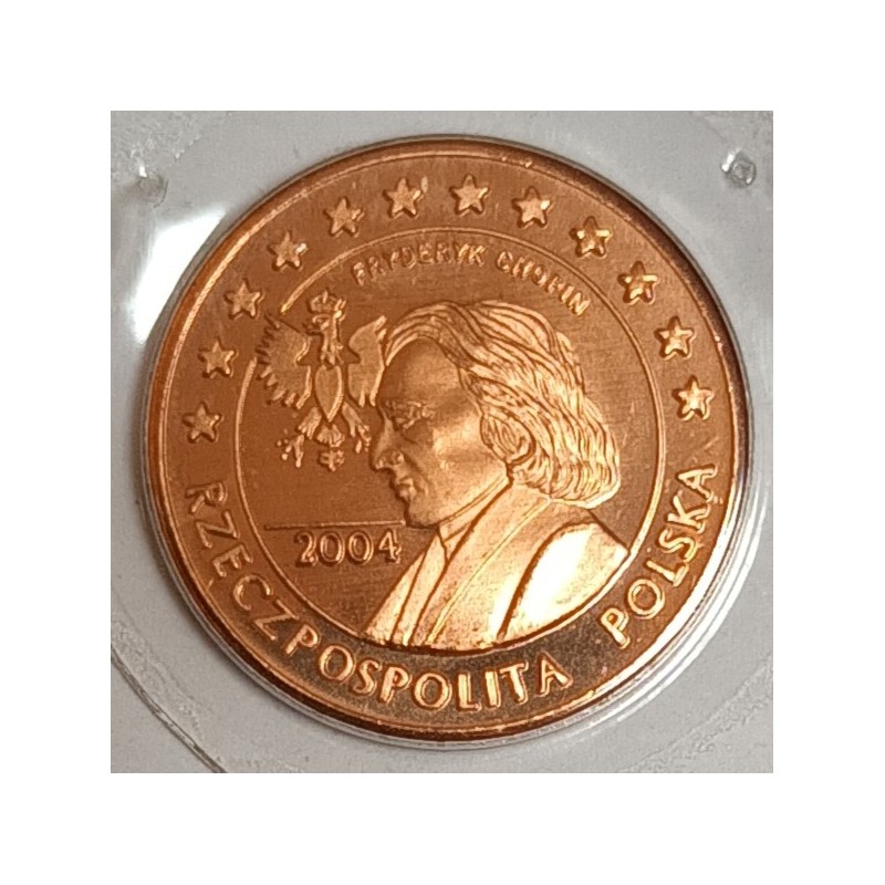 POLOGNE - 5 CENT 2004 - PROTOTYPE