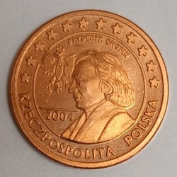 POLOGNE - 2 CENT 2004 -...