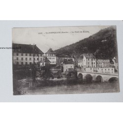 France - 25 - Saint Hippolyte - Le pont du Doubs