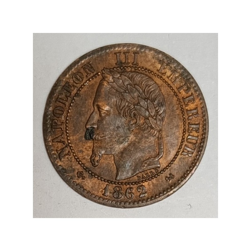 FRANKREICH - KM 796 - 2 CENTIMES 1862 K - Bordeaux - TYP NAPOLEON III