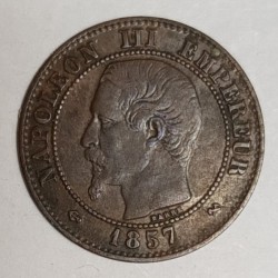 GADOURY 103 - 2 CENTIMES 1857 B - Rouen - TYPE NAPOLEON III - KM 776