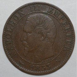 5 CENTIMES 1853 - NAPOLEON III TETE NUE - VISITE BOURSE DE LILLE - TTB