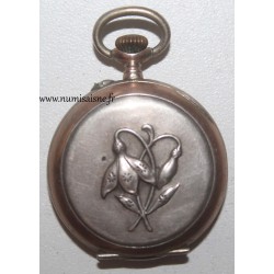 POCKET WATCH - SILVER - 22.04 g with mechanism