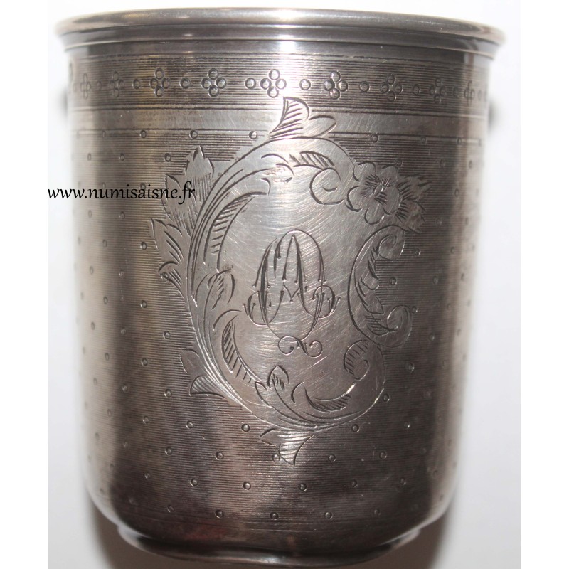 Baptism tumbler - silver - 57.12 grams